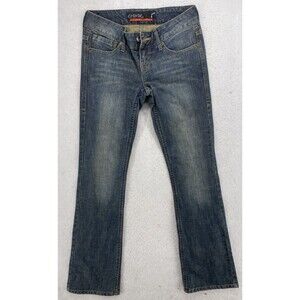 Empyre Gretel Lowrise Bootcut Jeans Women's Size 7 Dark Wash Denim Blue Western